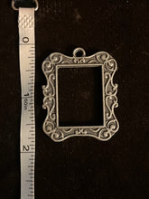 Load image into Gallery viewer, Custom Painted Square Fancy Frame Pendant