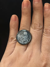 Load image into Gallery viewer, Full Moon Over Cemetery Ring (Sizes 5-9)
