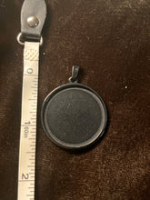 Load image into Gallery viewer, Custom Painted Modern Black Pendant