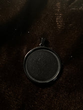 Load image into Gallery viewer, Custom Painted Modern Black Pendant