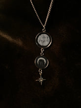 Load image into Gallery viewer, Full Moon and Crescent Moon Pendant