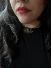 Load image into Gallery viewer, Cemetery Fog - Brass Pendant