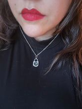 Load image into Gallery viewer, Night Crocuses Lock Necklace