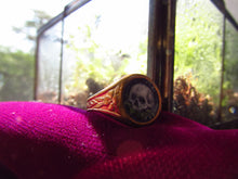 Load image into Gallery viewer, Dainty Skull Ring size 5-9