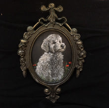 Load image into Gallery viewer, 2 x 3 Inch Custom Vintage Framed Painting