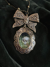 Load image into Gallery viewer, Vanitas Brass Pendant with Bow
