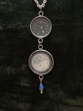 Load image into Gallery viewer, Moon and Stars Pendant