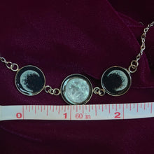 Load image into Gallery viewer, Glowing Moon Phases Necklace 2
