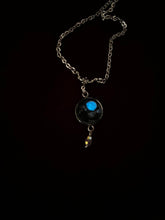 Load image into Gallery viewer, Glowing Full Moon and Crystal Pendant