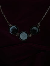 Load image into Gallery viewer, Glowing Moon Phases Necklace