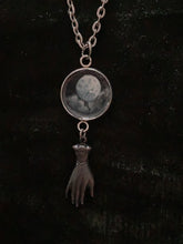 Load image into Gallery viewer, Moon and Hand Pendant