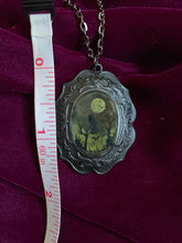 Load image into Gallery viewer, Sepia-tone Full Moon Necklace