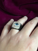 Load image into Gallery viewer, Blue Lover's Eye Ring Size 9