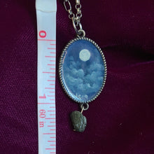 Load image into Gallery viewer, Full Moon and Jasper Pendant