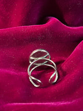 Load image into Gallery viewer, Crescent Moon and Castle Oval Ring size 5-8
