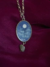 Load image into Gallery viewer, Full Moon and Jasper Pendant
