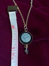 Load image into Gallery viewer, Full Moon and Crystal Pendant