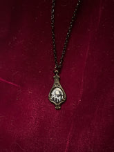 Load image into Gallery viewer, Mini Full Moon Cemetery Scene Pendant
