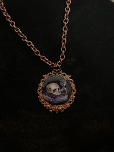 Vanitas Copper Pendant
