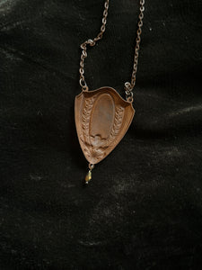 Bury Me Under the Stars Copper Pendant