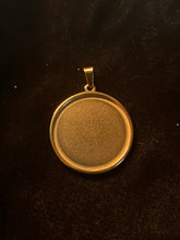 Load image into Gallery viewer, Custom Painted Modern Gilded Pendant

