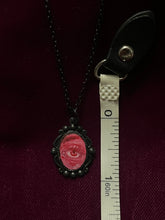 Load image into Gallery viewer, Magenta Lover’s Eye Pendant
