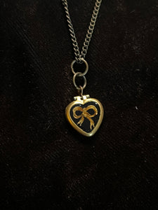 Custom Painted Heart Locket