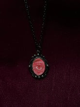 Load image into Gallery viewer, Magenta Lover’s Eye Pendant
