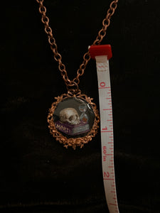 Vanitas Copper Pendant