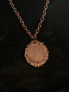 Vanitas Copper Pendant