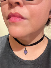 Load image into Gallery viewer, Purple Lover’s Eye Pendant
