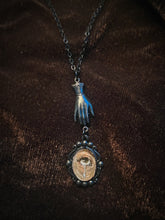 Load image into Gallery viewer, Lover’s Eye Pendant with Hand
