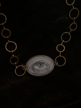 Load image into Gallery viewer, Black and Gray Lovers Eye Choker
