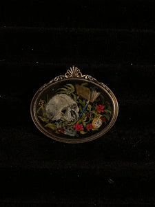 Vanitas Brooch