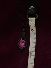 Load image into Gallery viewer, Mini Magenta Lover’s Eye Pendant
