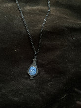 Load image into Gallery viewer, Mini Grey Crying Eye Pendant
