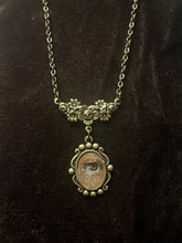 Load image into Gallery viewer, Lover’s Eye Pendant with Flowers
