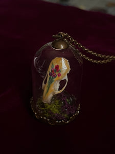 Tall Painted Mouse Skull