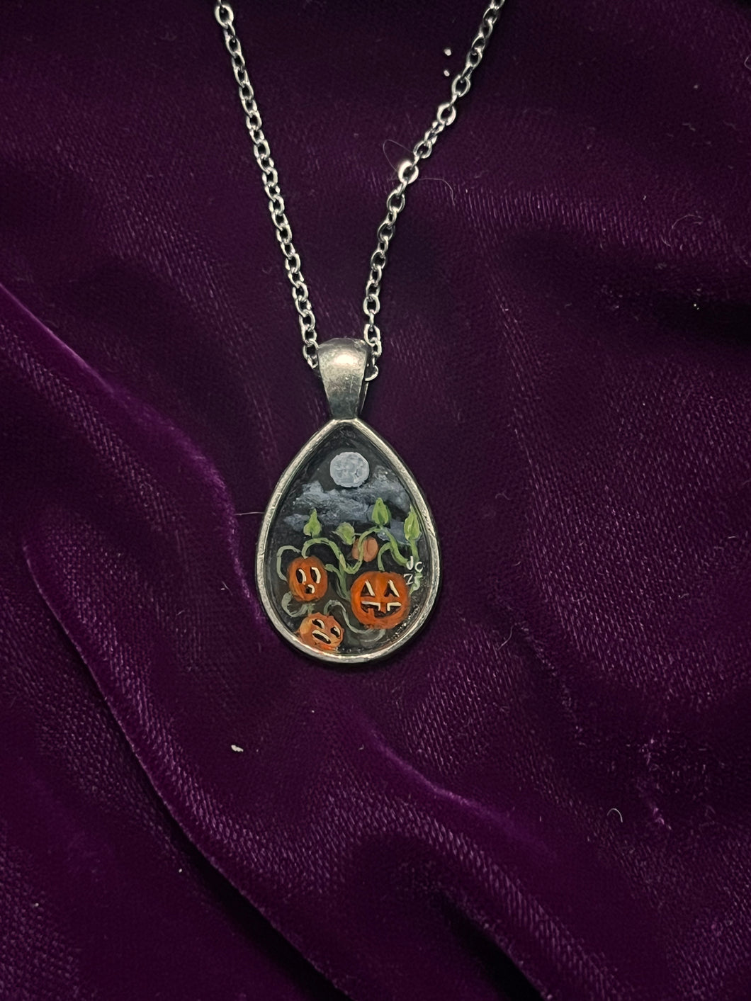 Jackolantern Patch Pendant