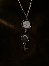 Load image into Gallery viewer, Full Moon and Crescent Moon  Pendant
