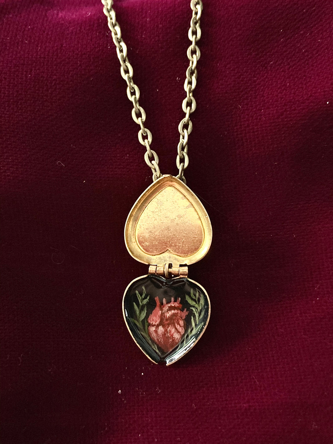 Remember Your Heart Locket Necklace