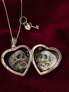 Forever in Life and Death Locket Necklace