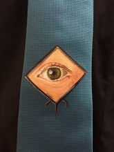 Load image into Gallery viewer, Hand-painted Lover&#39;s Eye Tie | Vintage Inspired | 1940s - On Sale
