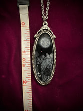 Load image into Gallery viewer, Moon-lit Baba Yaga House Necklace

