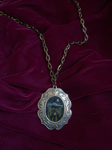 Full Moon Fire Necklace