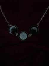 Load image into Gallery viewer, Glowing Moon Phases Necklace
