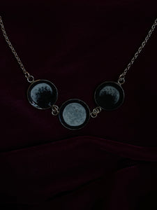 Glowing Moon Phases Necklace
