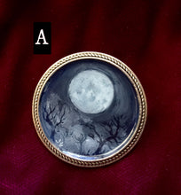 Load image into Gallery viewer, Haunting Moon Pin
