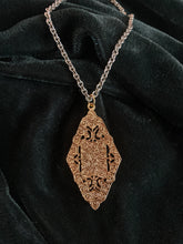 Load image into Gallery viewer, Golden Edwardian Hand Relic Pendant
