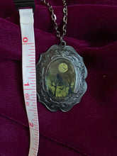 Load image into Gallery viewer, Sepia-tone Full Moon Necklace
